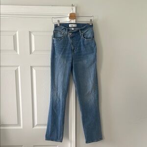 Abercrombie & Fitch Curve Love Jeans The 90’s Straight Ultra High Rise Size 26/2